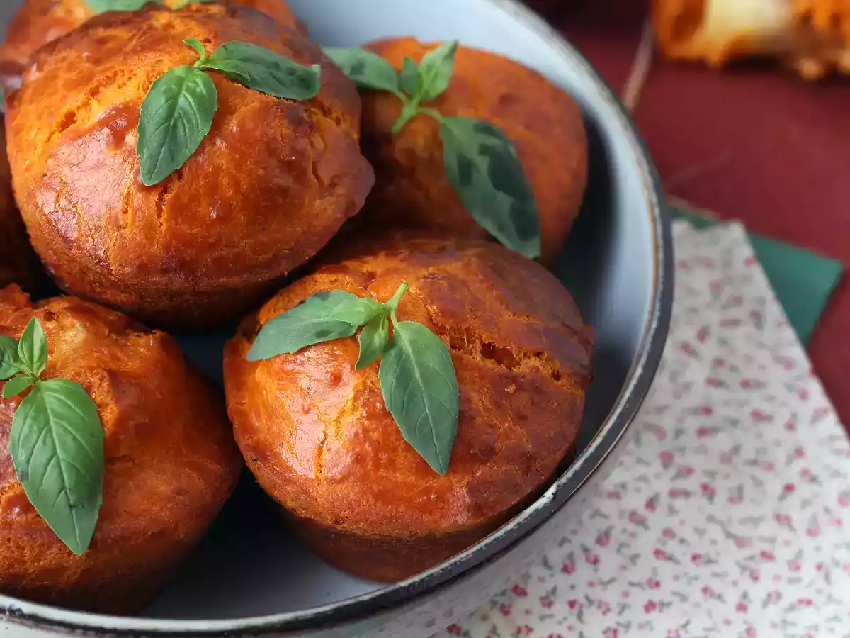 Muffins de tomate y mozzarella - foto 3