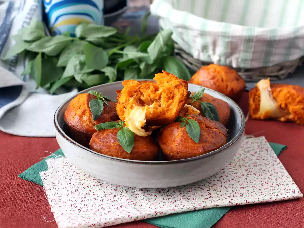Muffins de tomate y mozzarella - foto 4