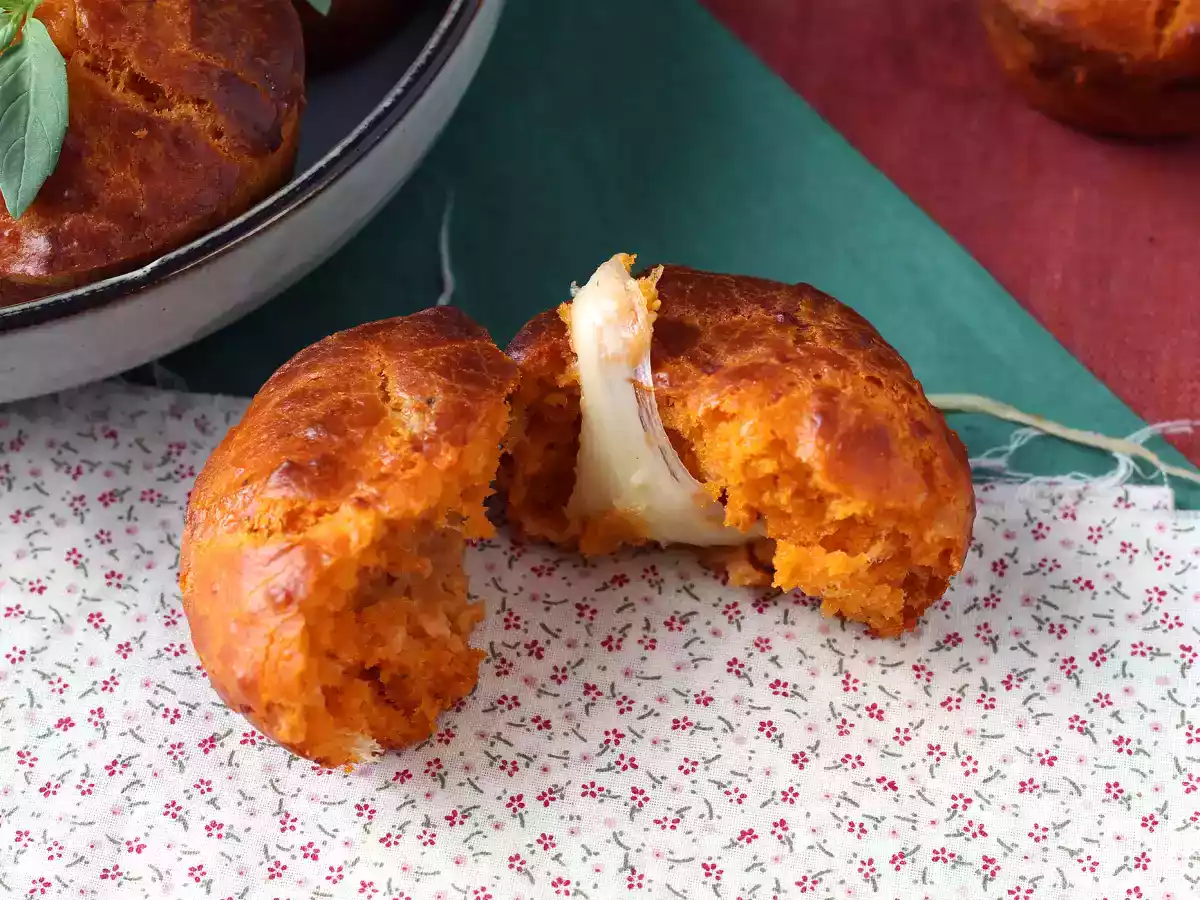 Muffins de tomate y mozzarella - foto 7