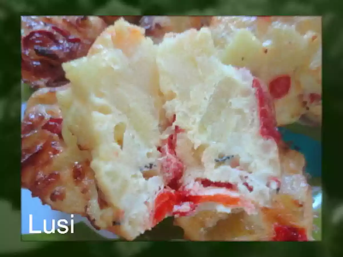 Muffins de Tortilla de patatas y pimientos - foto 6