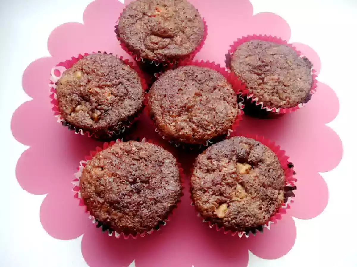 Muffins de zanahoria y nueces - foto 2