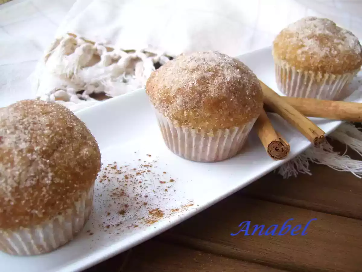 MUFFINS-DONUT DE CANELA