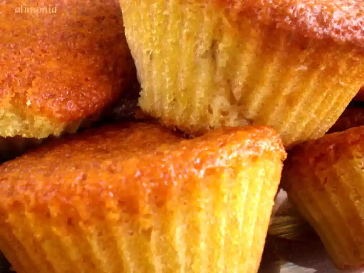 Muffins manzana-naranja / muffins pommes-oranges