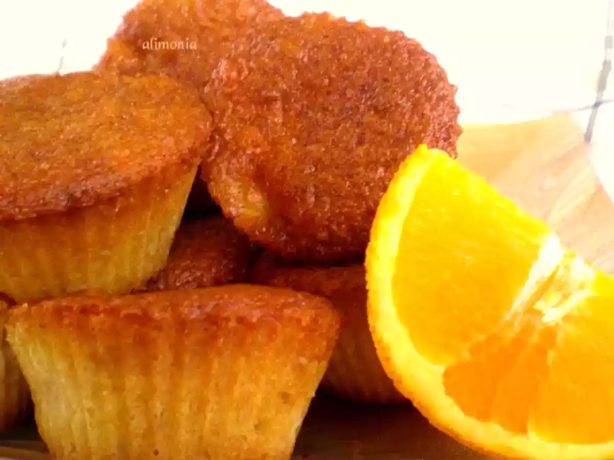 Muffins manzana-naranja / muffins pommes-oranges - foto 2