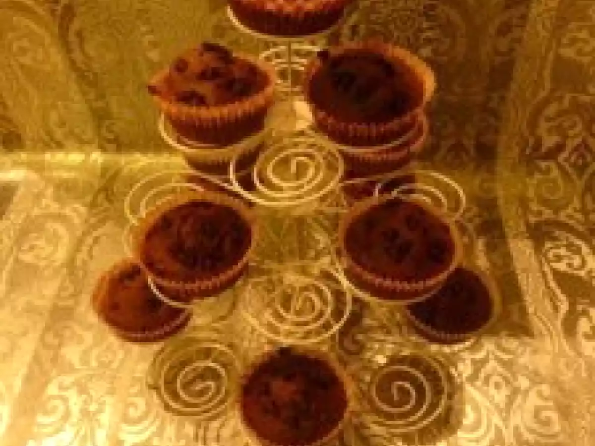 Muffins tipo Starbucks con gusanos de mazapàn - foto 6