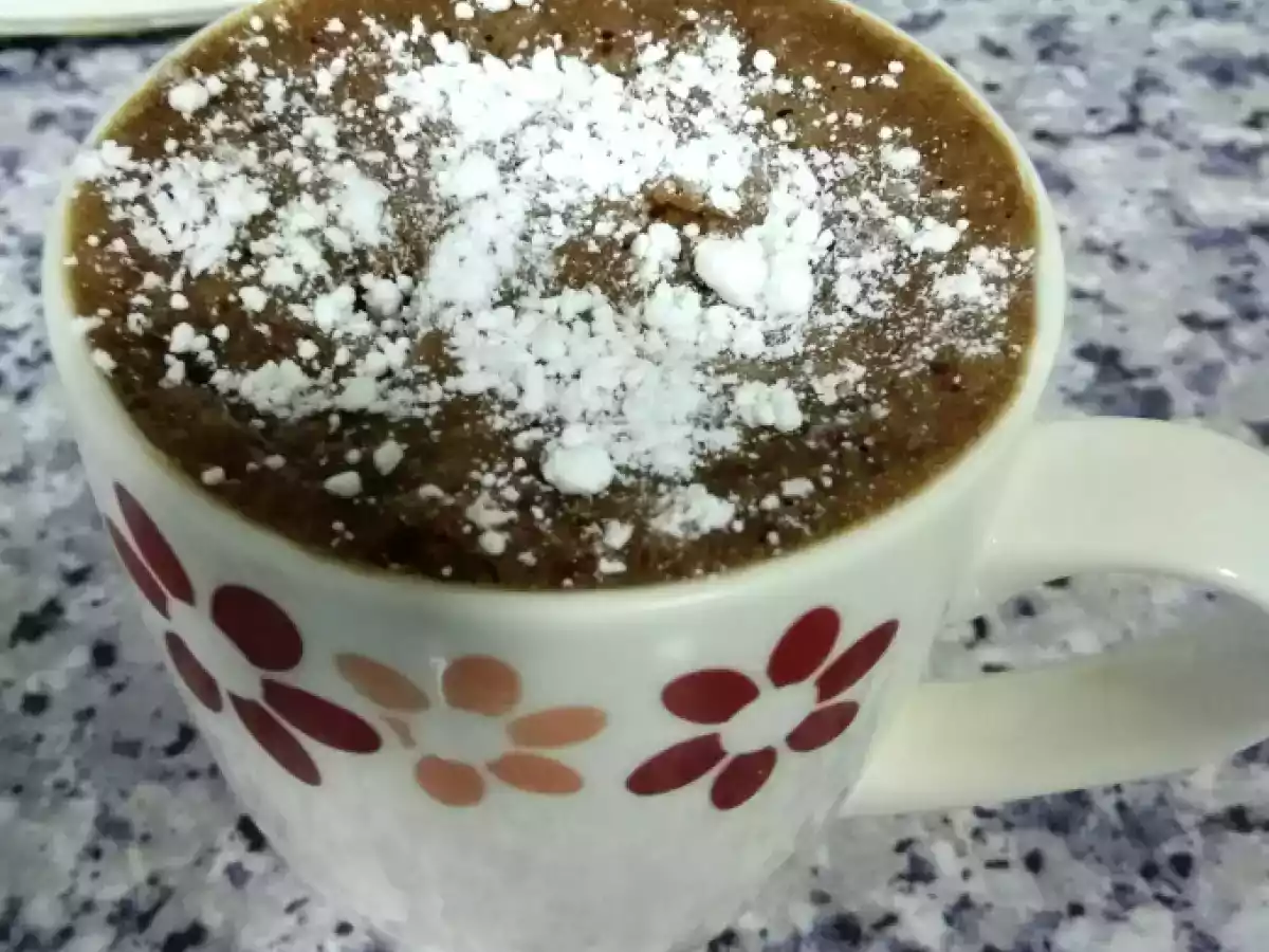 Mug Cake Chocolate al microondas