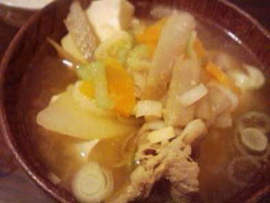 Mugi miso - Sopa de soja y cebada