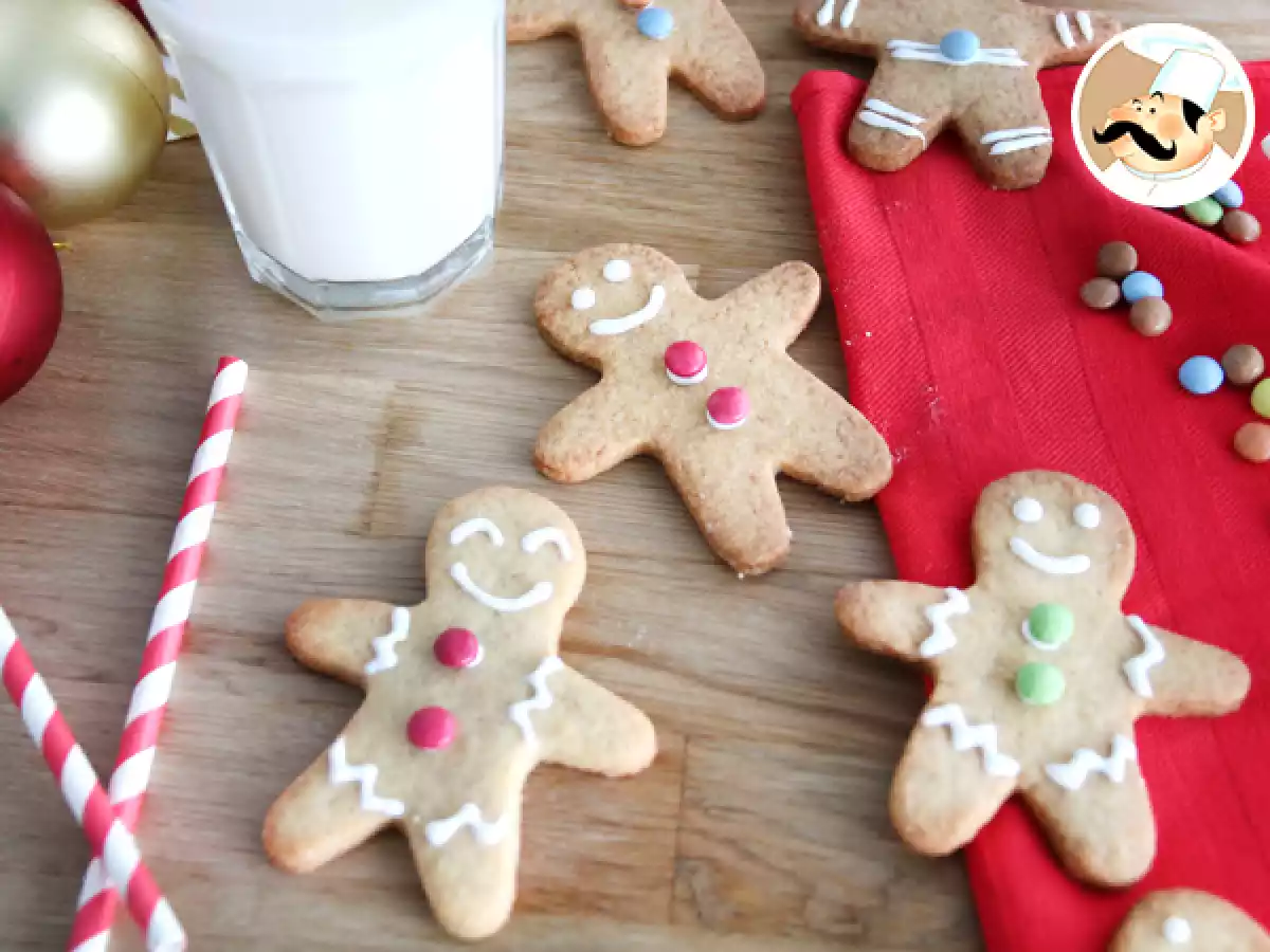 Muñecos de jengibre (galletas de navidad)
