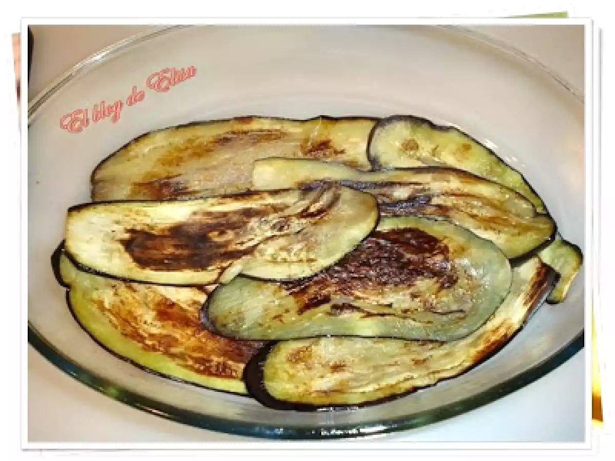 Musaka de berenjena y calabacín - foto 9