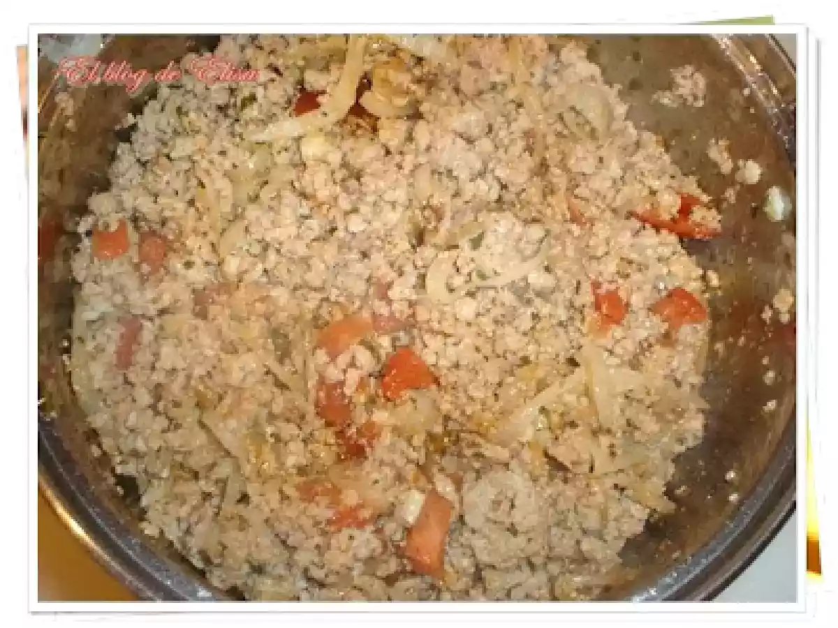 Musaka de berenjena y calabacín - foto 13