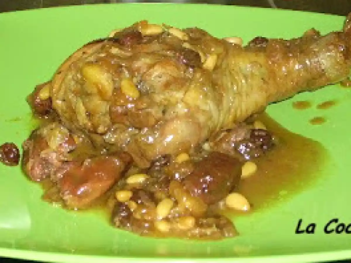 Muslos De Pavo En Agridulce