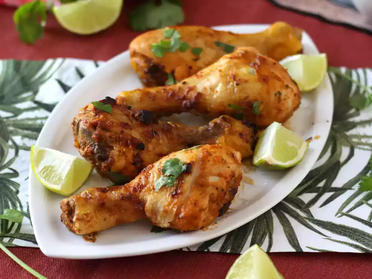 Muslos de pollo a la mexicana ¡Para compartir en familia!