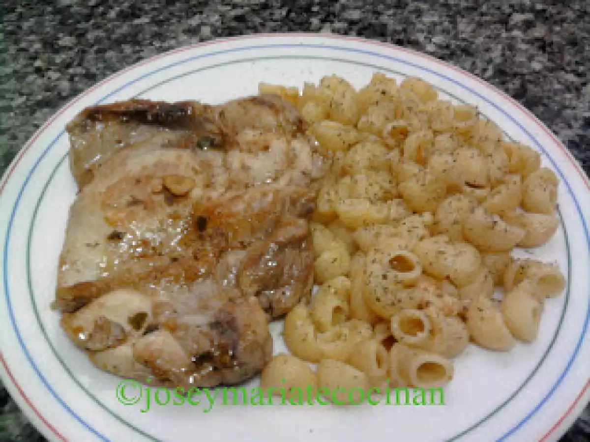 MUSLOS DE POLLO A LA PLANCHA CON TIBURONES - foto 2