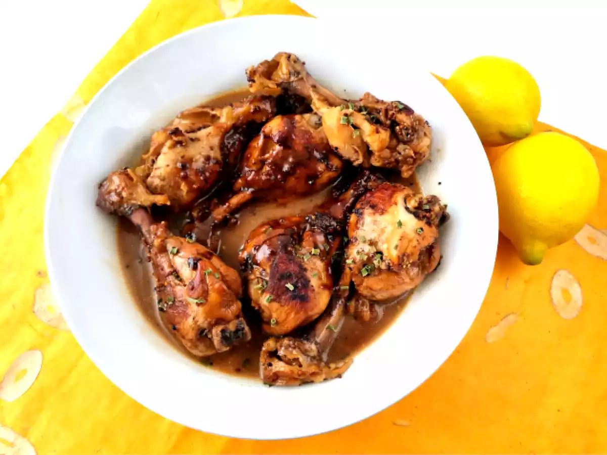 Muslos de pollo al limón con mostaza - foto 2