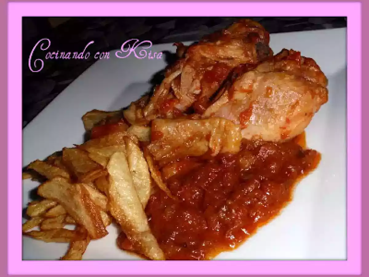 Muslos de Pollo con Pisto (fussioncook)