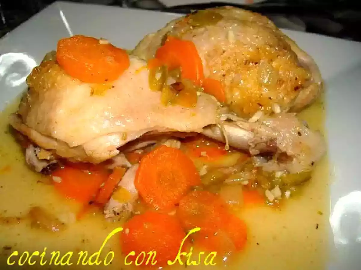 Muslos de Pollo en Salsa (fussioncook)