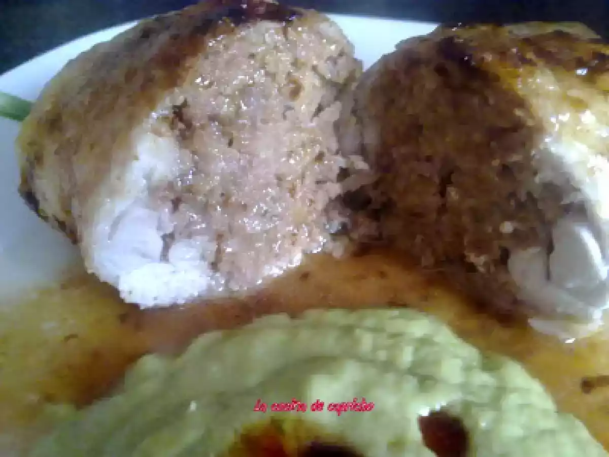 Muslos de pollo relleno