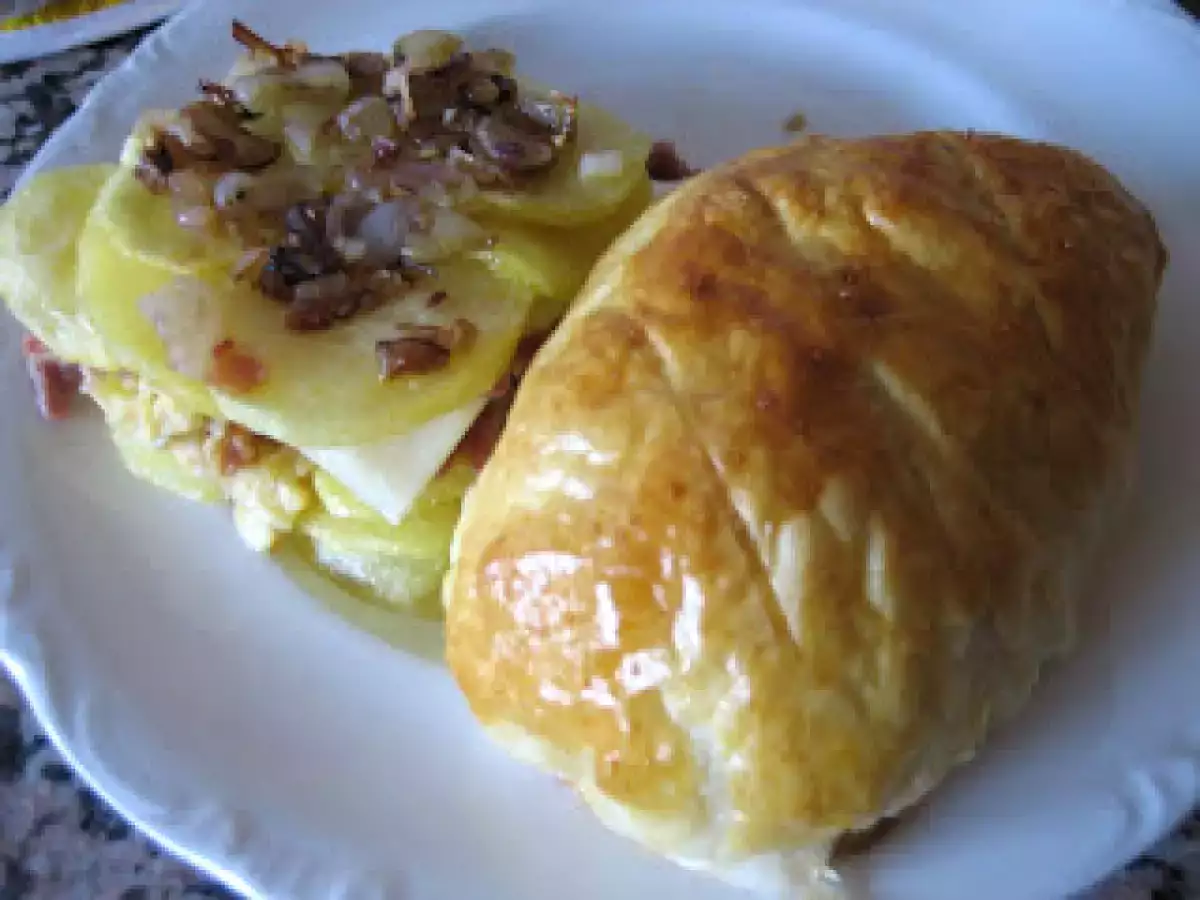 Muslos de pollo rellenos en hojaldre - foto 2