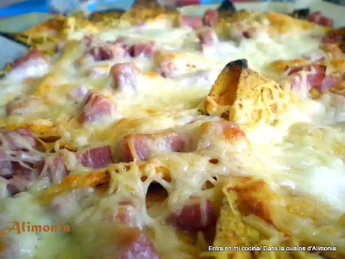 Nachos jamon-queso / Nachos jambon-fromage