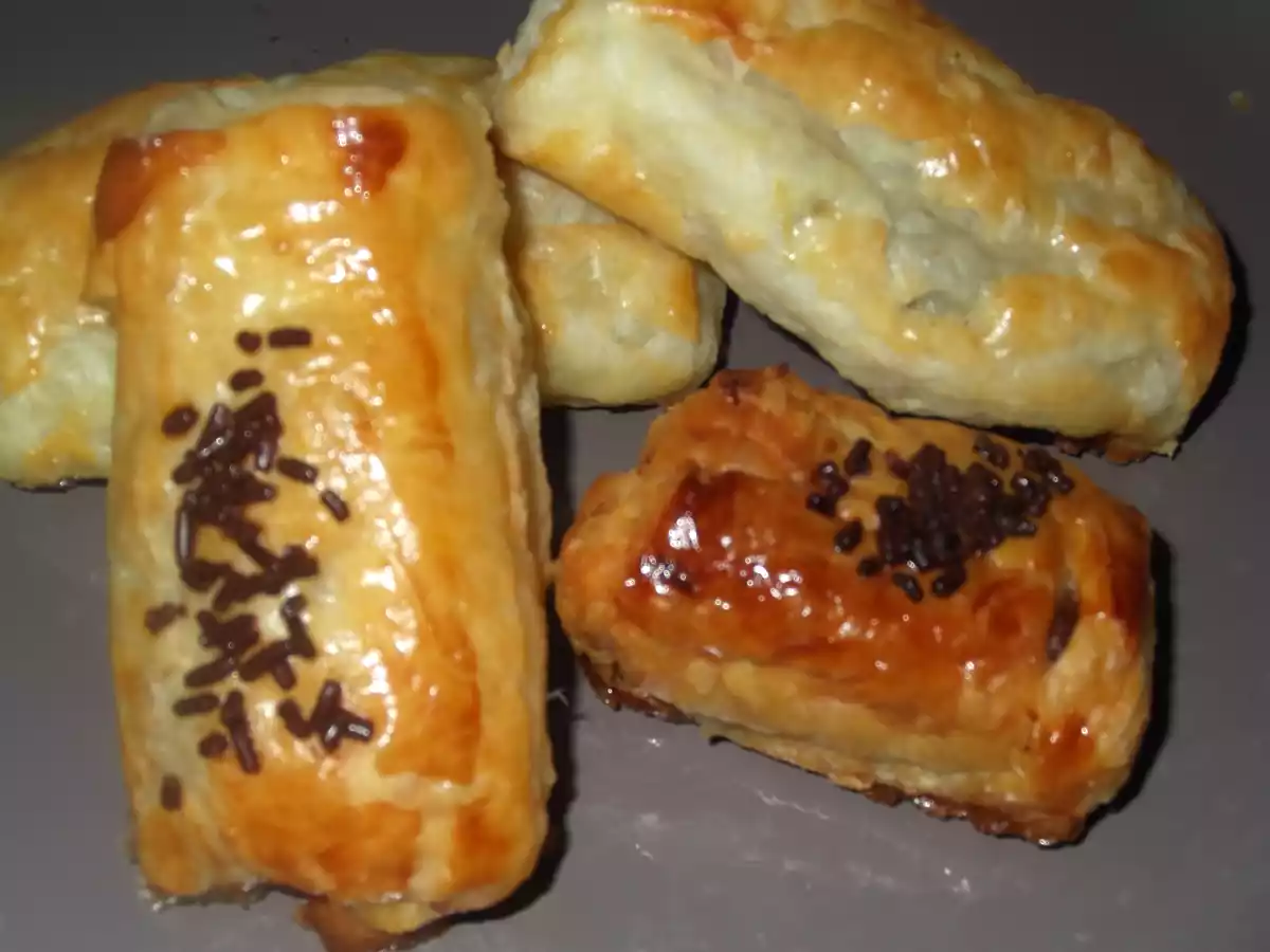 NAPOLITANAS DE CHOCOLATE