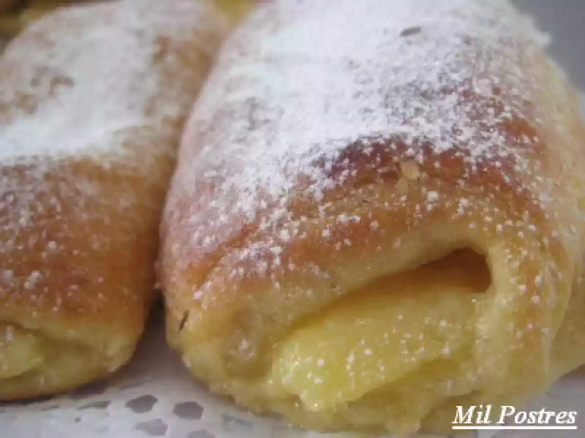 Napolitanas de crema