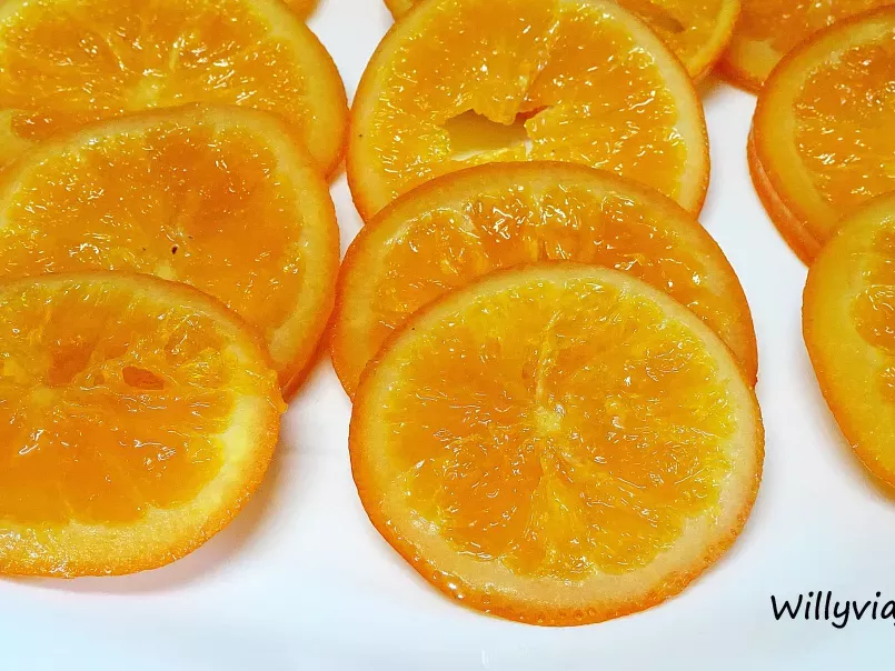 Naranjas confitadas en microondas, foto 2