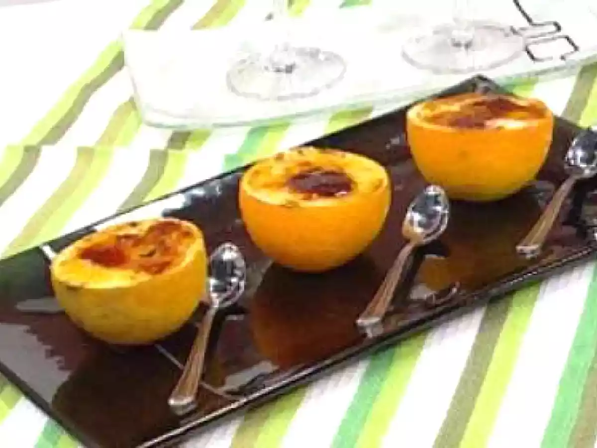 natilla de naranja quemada