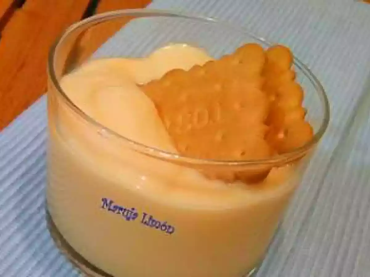 Natillas con galletas