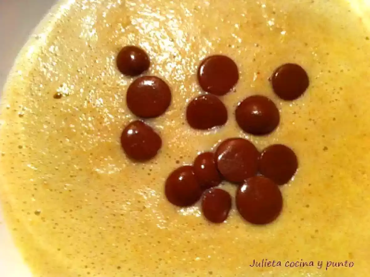 NATILLAS CON PEPITAS DE CHOCOLATE (APTAS PARA DIABÉTICOS)