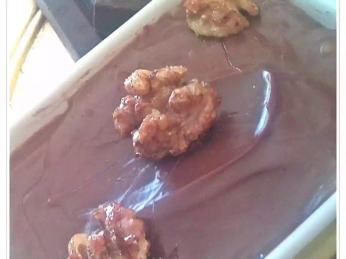 Natillas de chocolate la vanilla