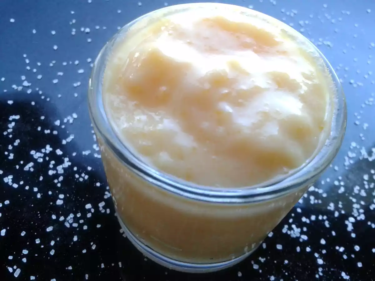 Natillas de Melocotón.