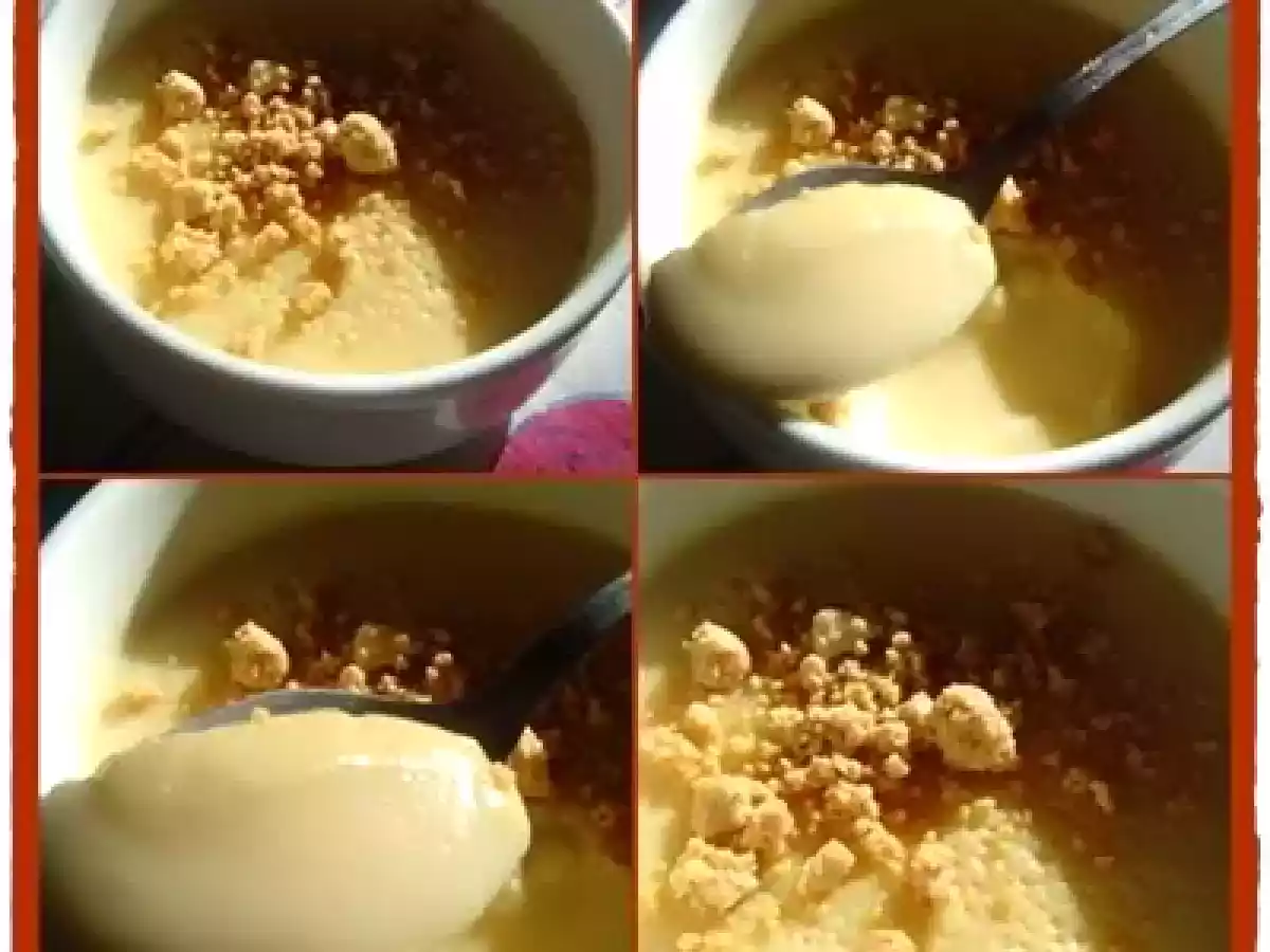 Natillas de turrón