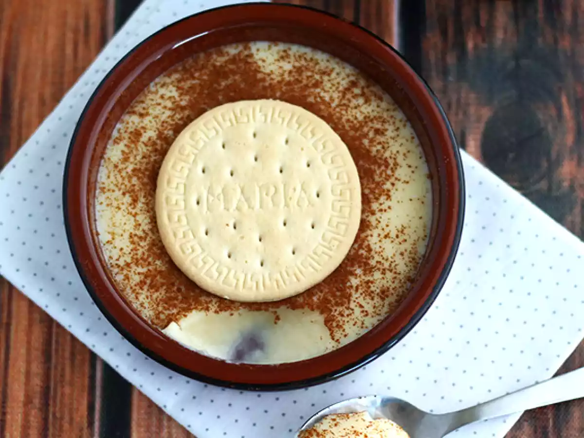 Natillas tradicionales caseras con canela y limón - foto 3