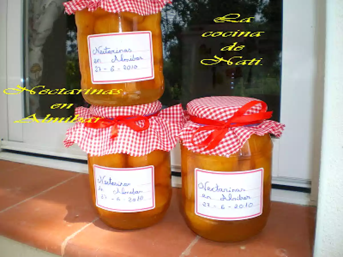 NECTARINA O FRESQUILLA EN ALMIBAR - foto 3