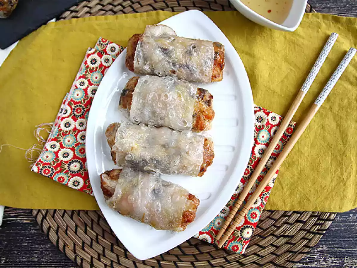 Nems de gamba, rollitos de primavera extra crujientes - foto 5