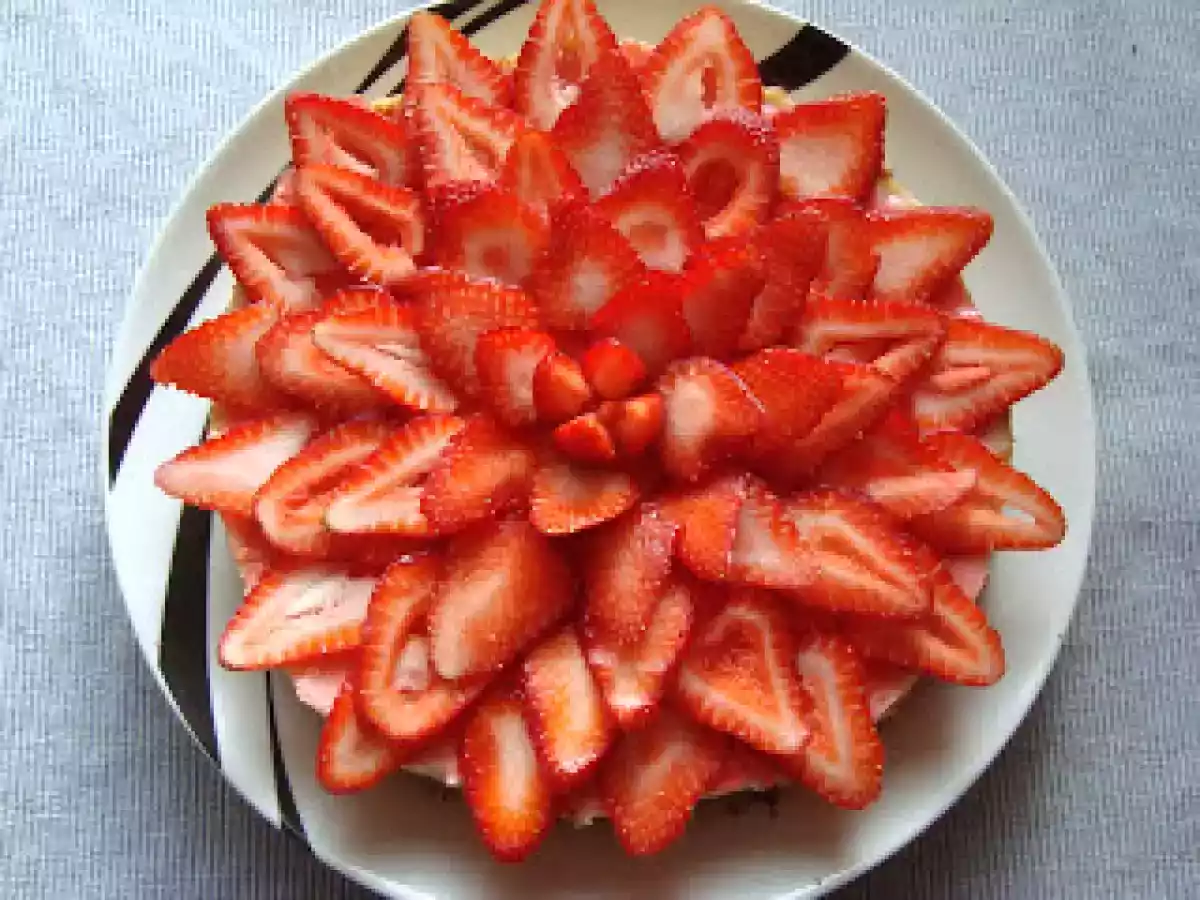New York Cheesecake con fresa