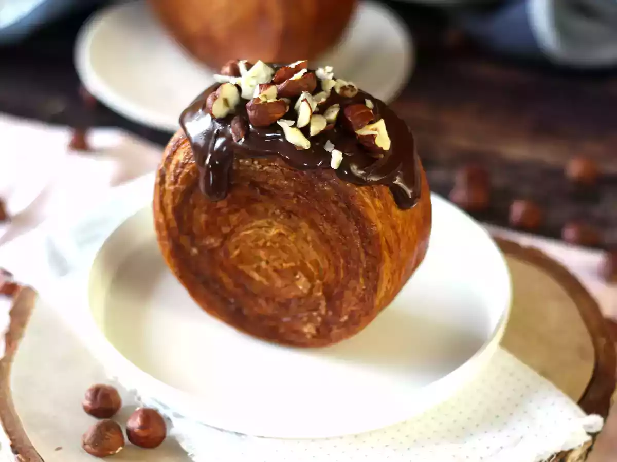 New York roll, el croissant redondo relleno que hace furor en todo el mundo. Receta fácil - foto 5