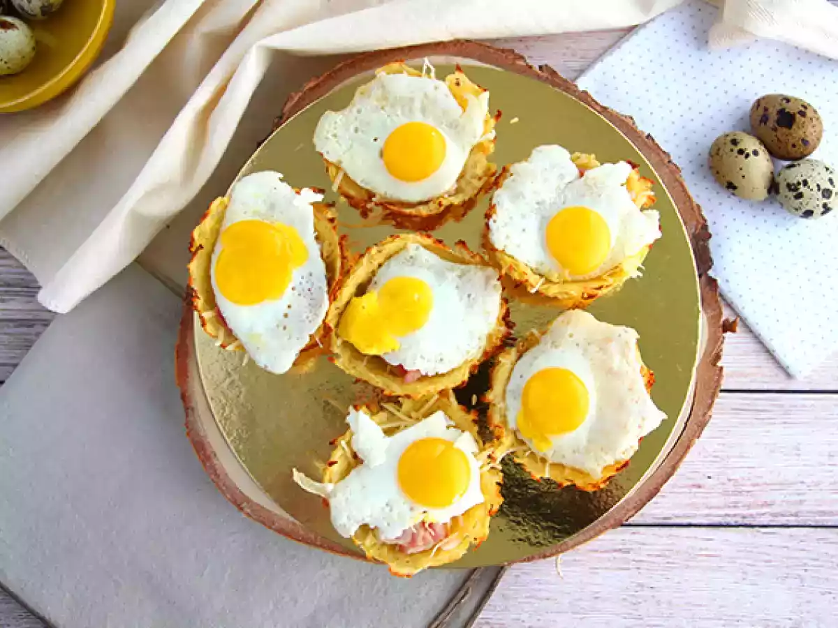 Nidos de pascua con patatas - foto 3