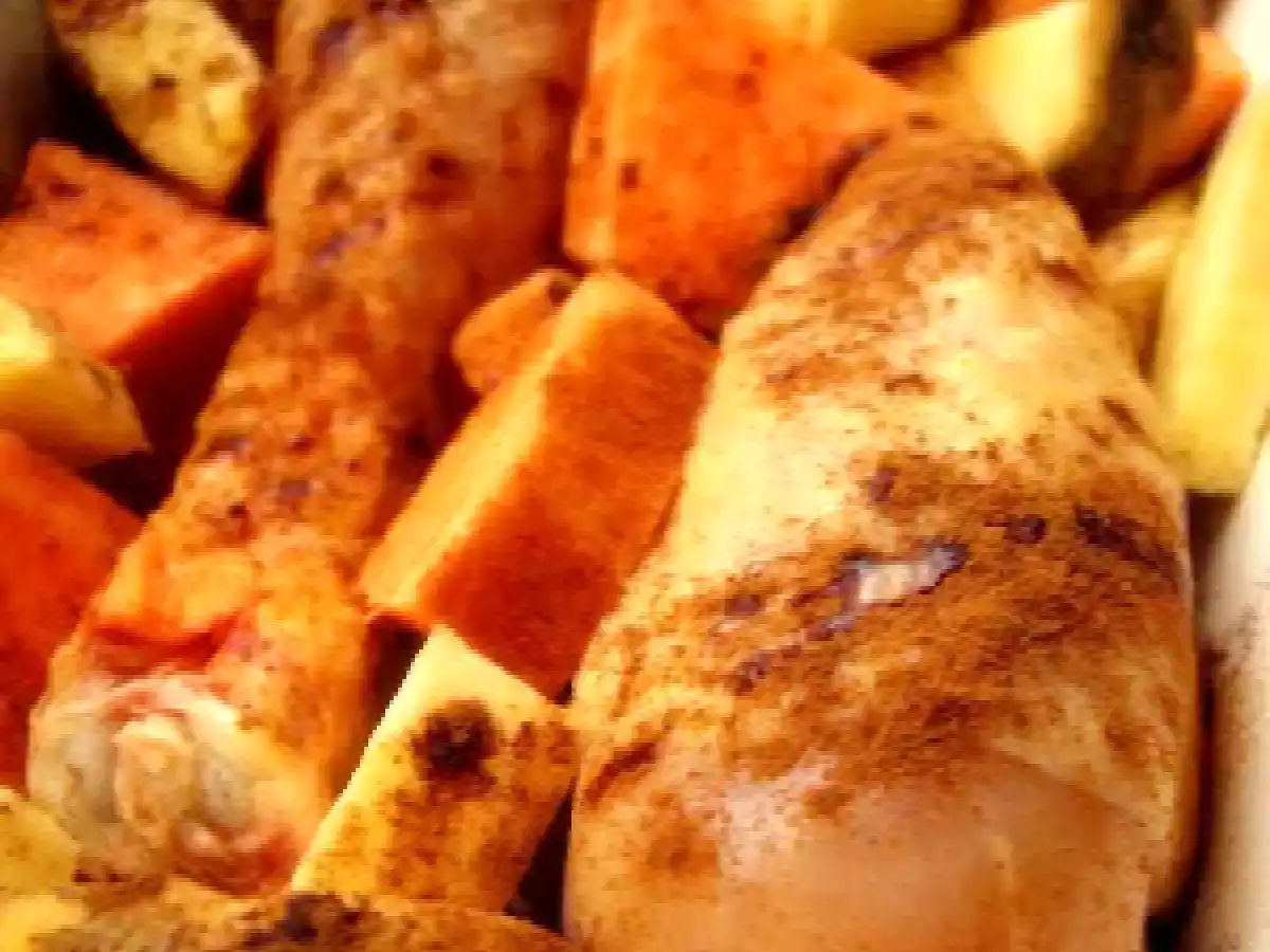 Nigella y los boniatos: pollo con boniatos y canela