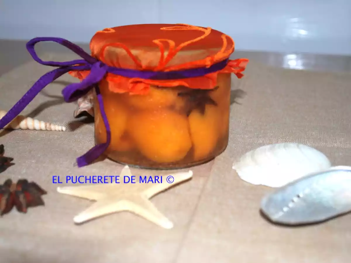 Nísperos en almíbar con aroma de anís estrellado - foto 2