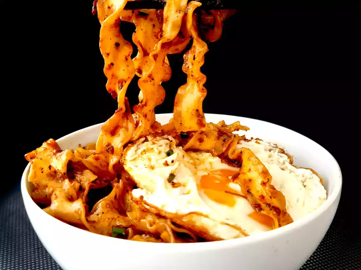 Noodles preparados con mix casero para noodles - foto 2