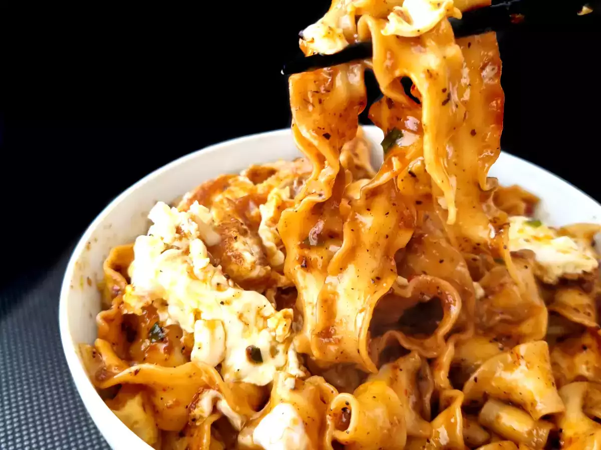 Noodles preparados con mix casero para noodles - foto 3