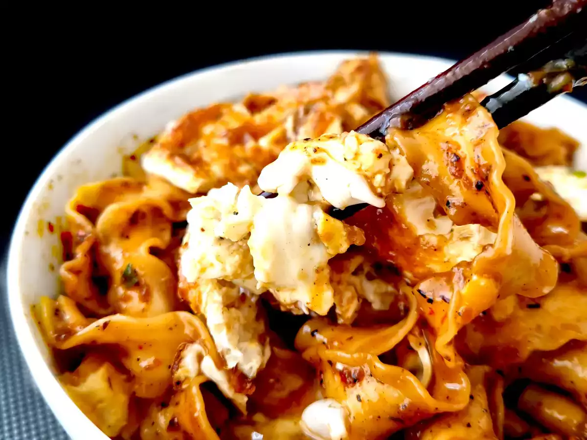 Noodles preparados con mix casero para noodles - foto 4