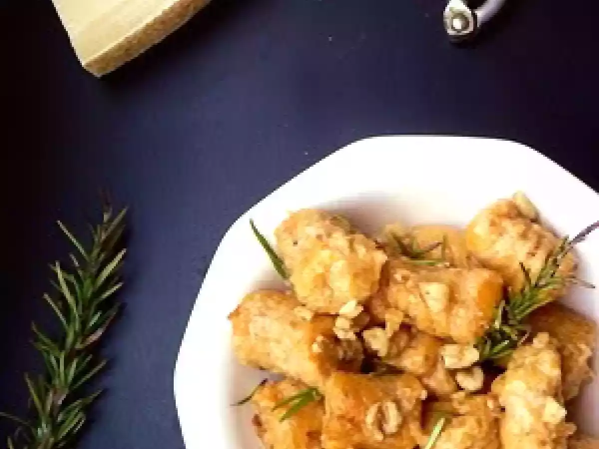 Ñoquis de boniato en salsa de nueces - foto 2