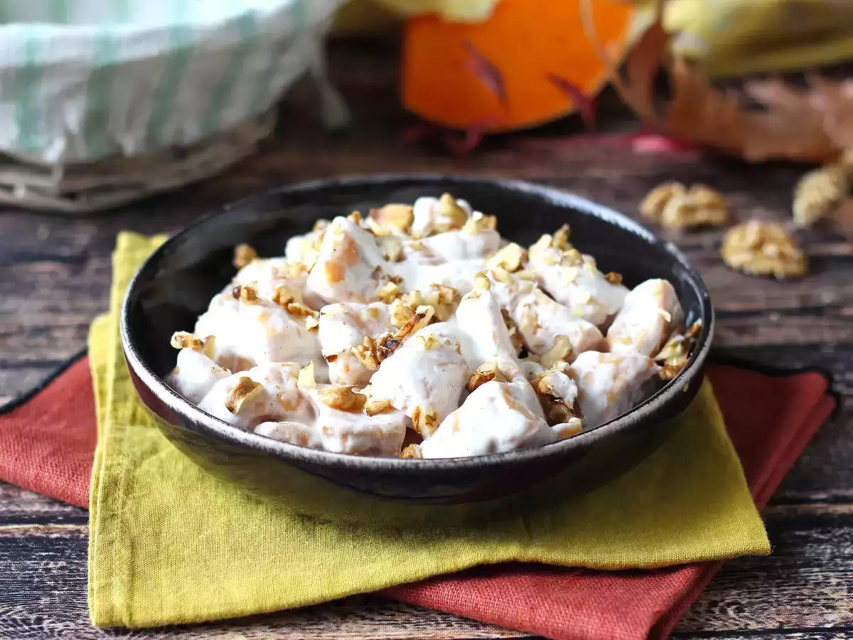 Ñoquis de calabaza con salsa cremosa de Philadelphia y nueces crujientes - foto 6