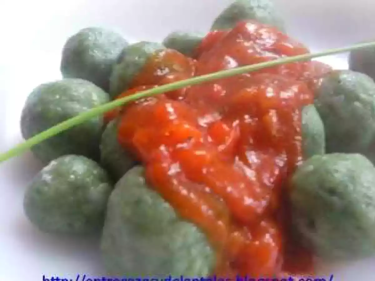 Ñoquis de Espinaca Rellenos