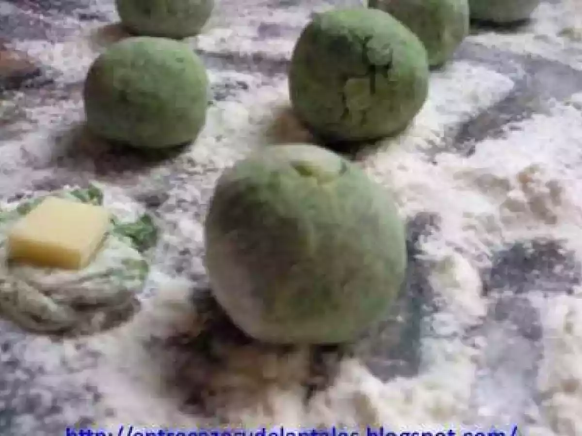 Ñoquis de Espinaca Rellenos - foto 2