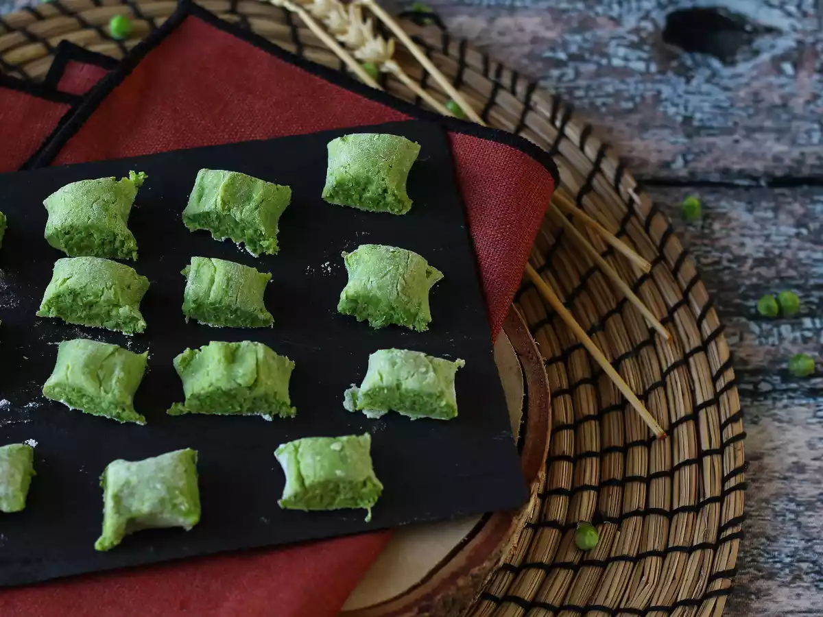 Ñoquis de guisantes caseros - foto 2