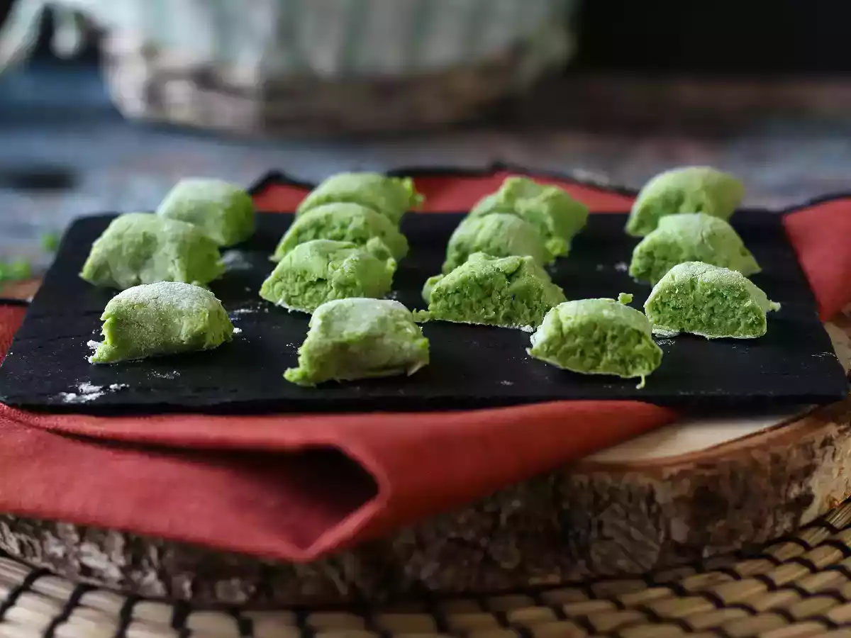 Ñoquis de guisantes caseros - foto 3