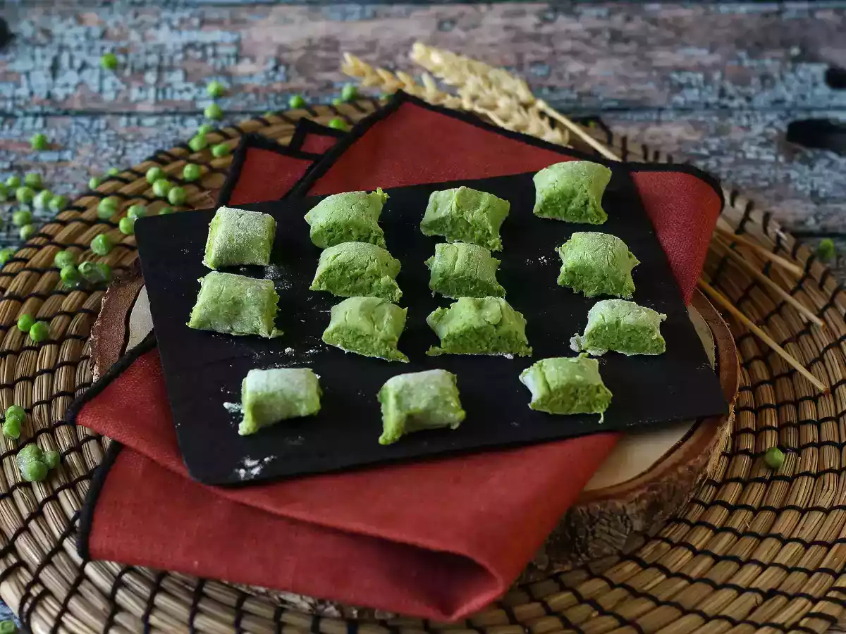 Ñoquis de guisantes caseros - foto 4